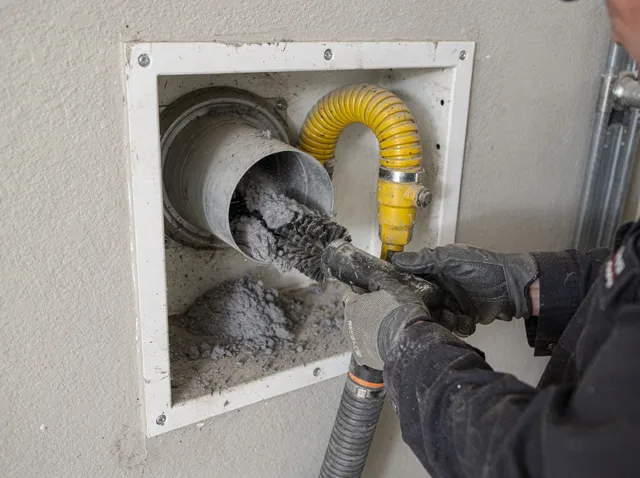 Gas Dryer Vent Cleaning in Eastvale