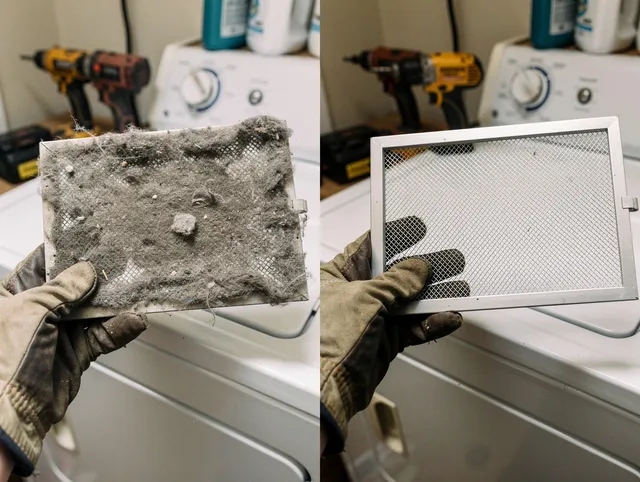 Professional lint trap cleaning by Eastvale Dryer Vent Cleaning in Eastvale