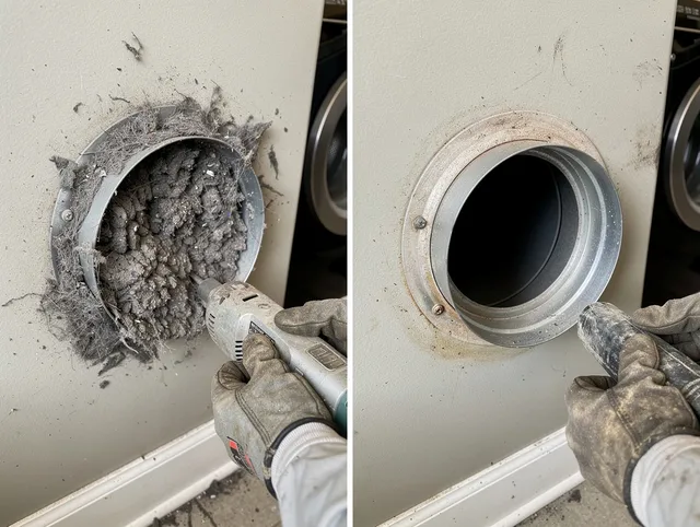 Professional clogged vent cleaning by Eastvale Dryer Vent Cleaning in Eastvale