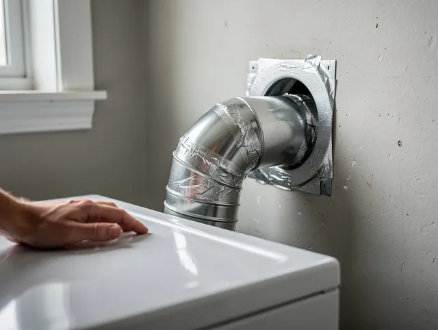 Eastvale Dryer Vent Cleaning expert performing professional dryer vent repair and installation in Eastvale