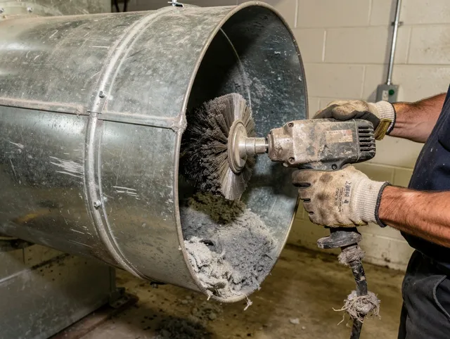 Industrial-grade dryer vent cleaning by Eastvale Dryer Vent Cleaning in Eastvale